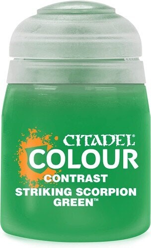 Games Workshop Citadel Colour Contrast: Striking Scorpion Green (18ml) Paint