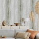 image 2 of Debona Vertical Marble Textured Wallpaper - Grey/Gold - 10m x 53cm Grey