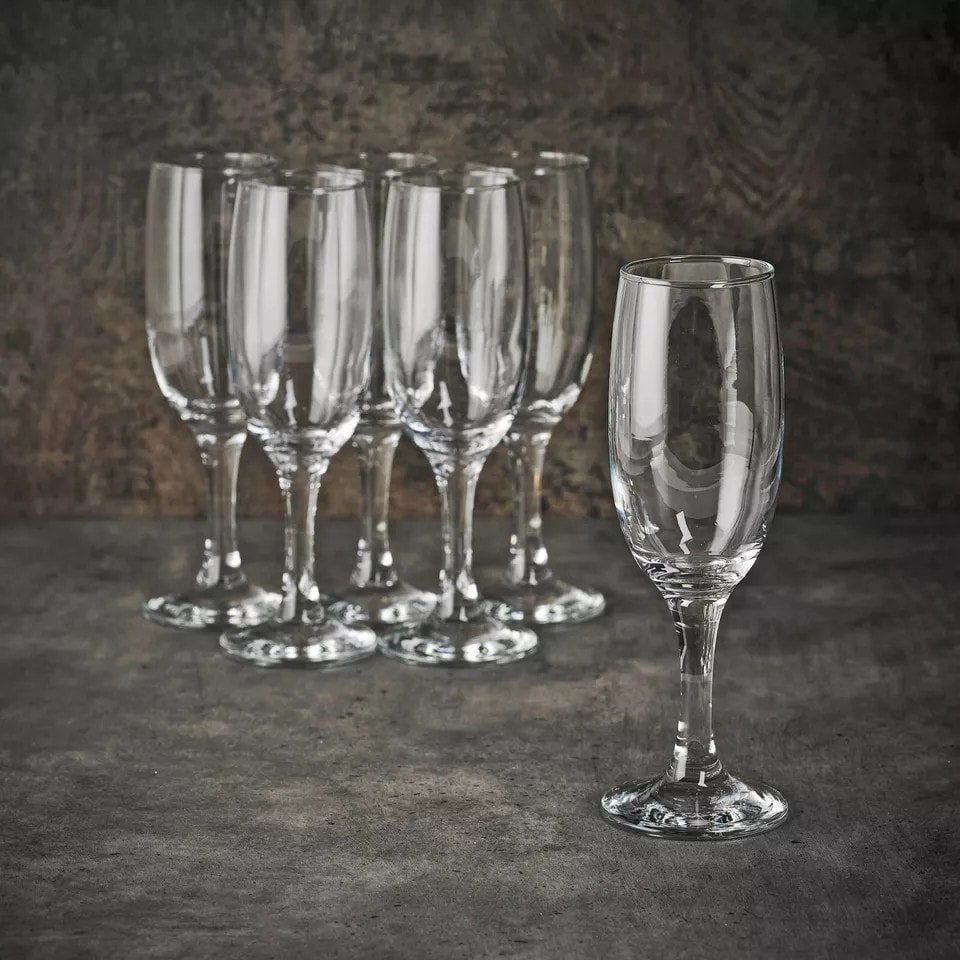 image 1 of Pasabahce Champagne Flutes - 190ml