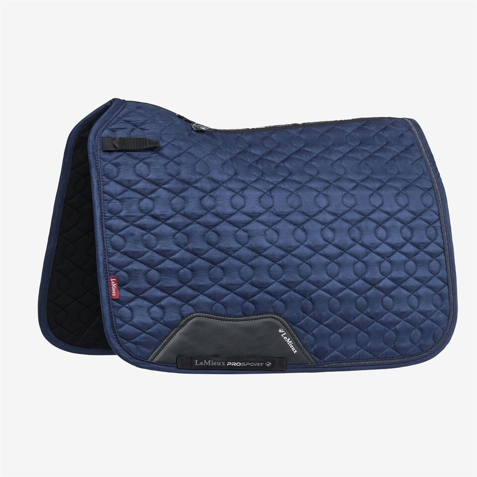 image 1 of LeMieux Crystal Suede Dressage Pad Brown | Small/Medium