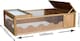 image 3 of Actiaspet Large Wooden Tortoise House & Run Small Animal Enclosure