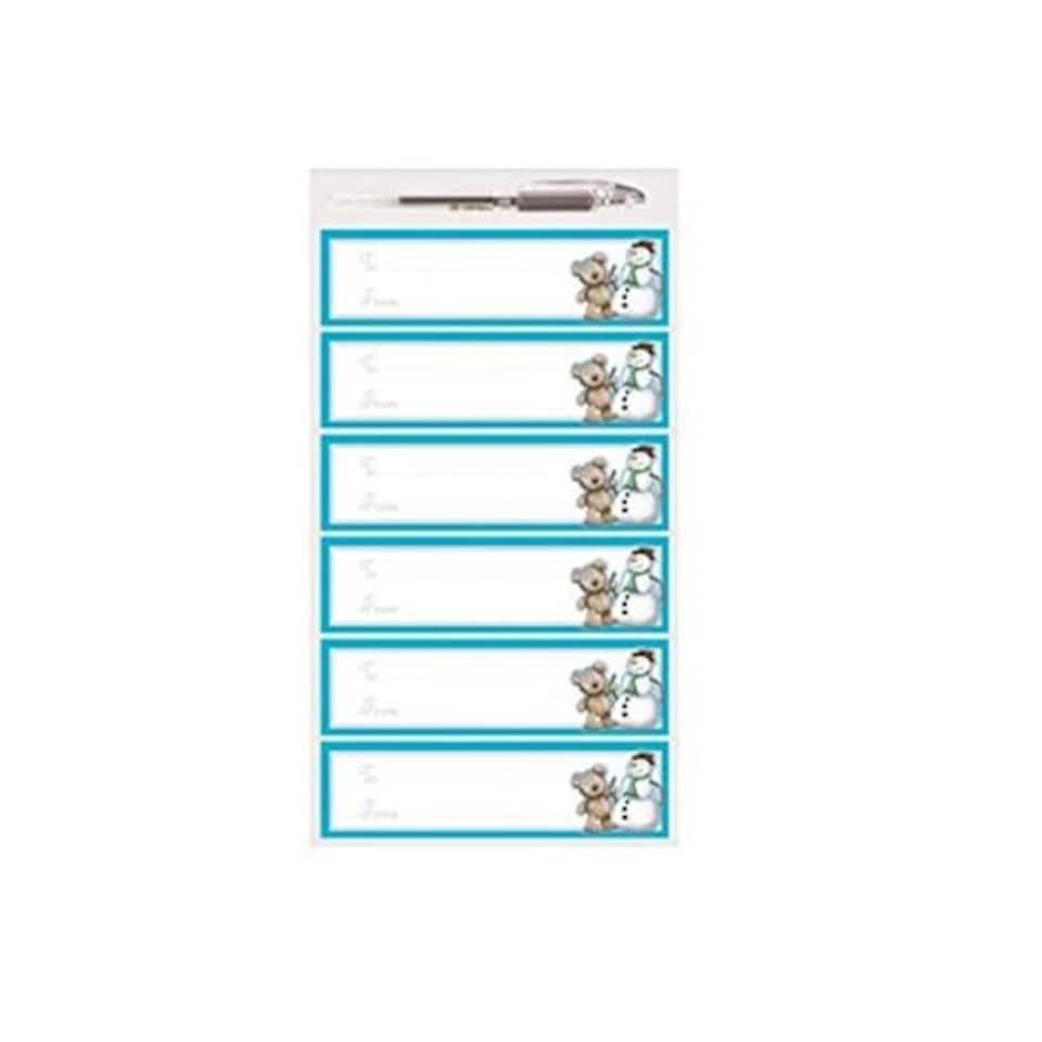 image 1 of 12 Handcrafted Christmas Gift Tags