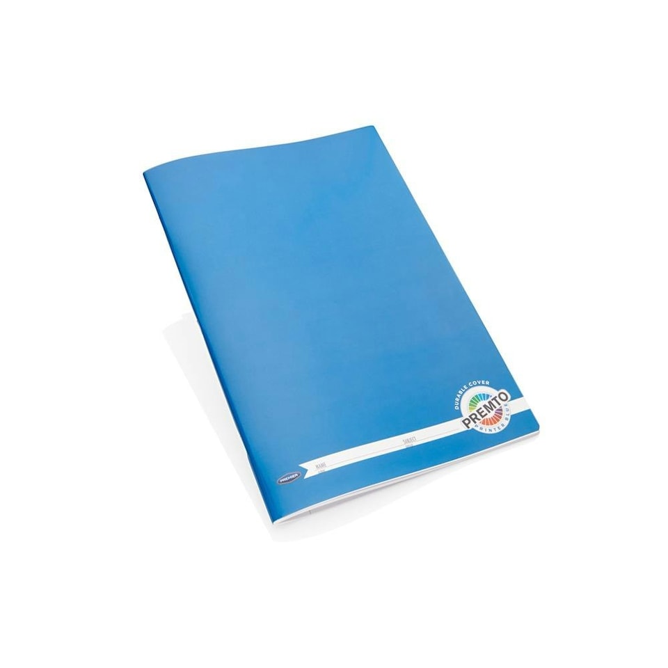 image 1 of A4 120 Pages Printer Blue Durable Cover Manuscript Book by Premto