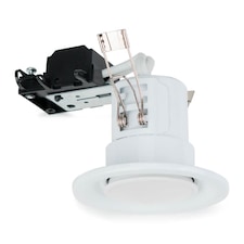 ValueLights Downlight Fire Rated White Ceiling Light Fitting Single Pack