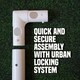 image 4 of Football Flick Urban Match Football Goal 8 X 4