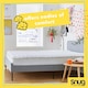 image 2 of Snug Just Right Mattress Topper White | Single
