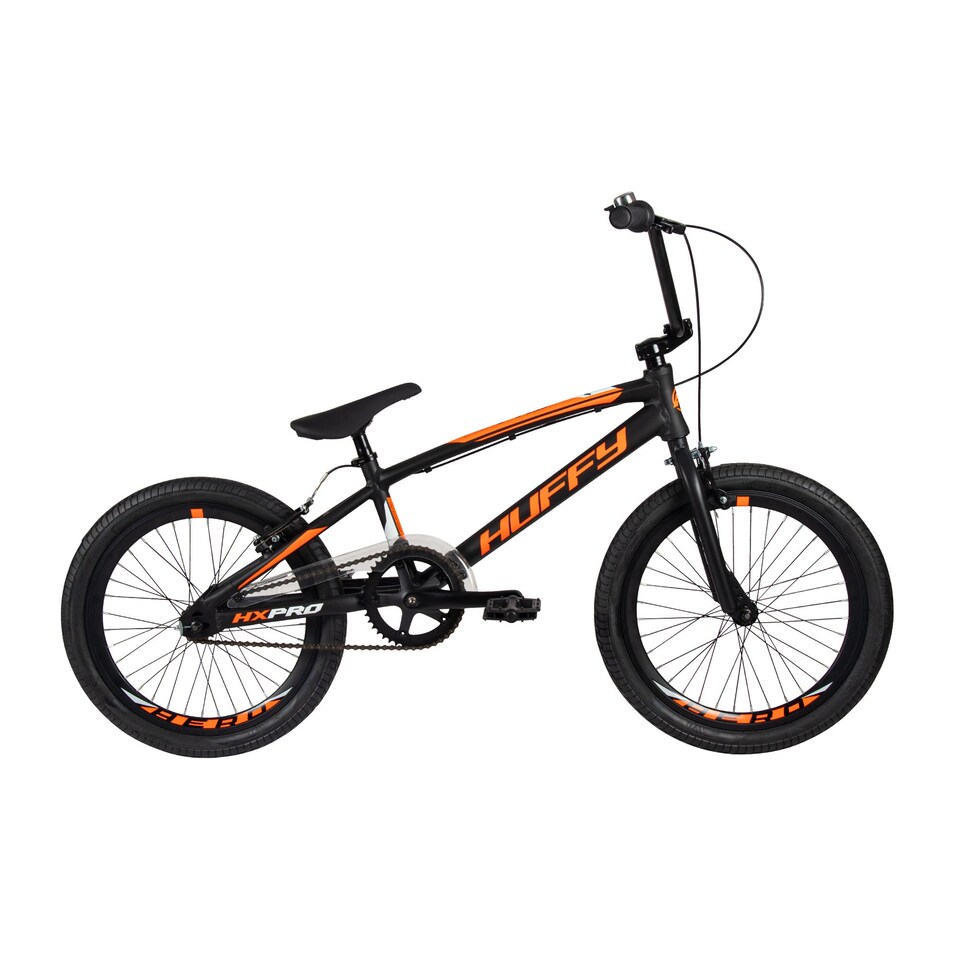 image 1 of HUFFY HX Pro Racer 20-inch Aluminum BMX Race Bike - Black/Orange (53005W)