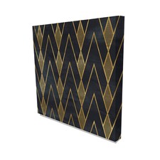 Seamless Geometric Art Deco (Canvas Print) 76cm x 76cm