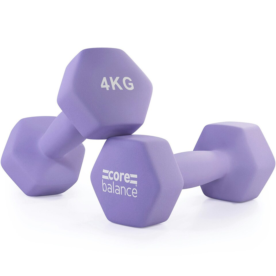 image 1 of Neoprene Hex Dumbbells (4kg)