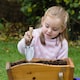 image 2 of Kent & Stowe Kids Hand Trowel and Fork Set, Ash Handles, Stainless Steel Heads | Brown | 1 x Trowel, 1 x Fork | 2