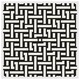 image 1 of Woven pattern (Picture Frame) White | XL