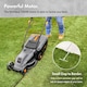 image 2 of VonHaus 1200W Electric Lawn Mower with 30L Collection Bag