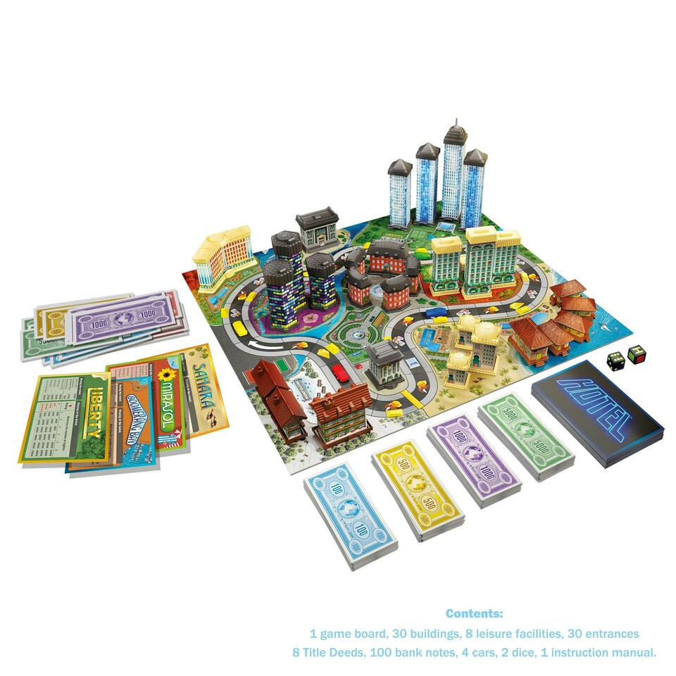 image 1 of Ideal - Hotel /Boardgames - John Adams - 127391