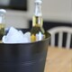 image 6 of Rink Drink Handmade Galvanized Iron Ice Bucket - 26.5cm - Black
