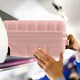 image 5 of Flight Knight Lightweight 2 Wheel ABS Hard Case Suitcases Cabin Carry On Hand Luggage 100+ Airlines Approved - Wizz, Ryanair & easyJet Free Carry On 40x30x20cm | Pink | Rose | Cabin Bag