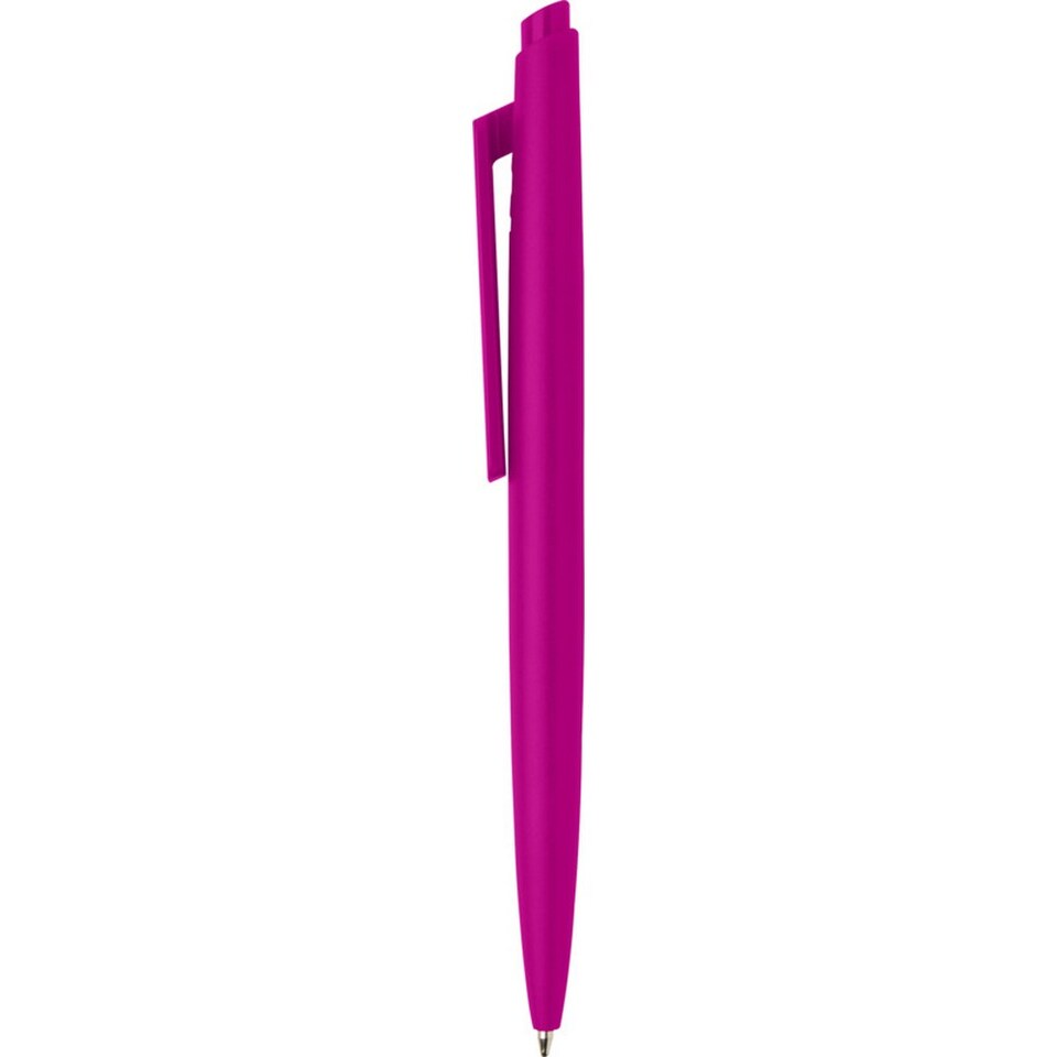 image 1 of Floso Ipe Plastic Ballpoint Pen | Pink | Magenta | One Size | 1