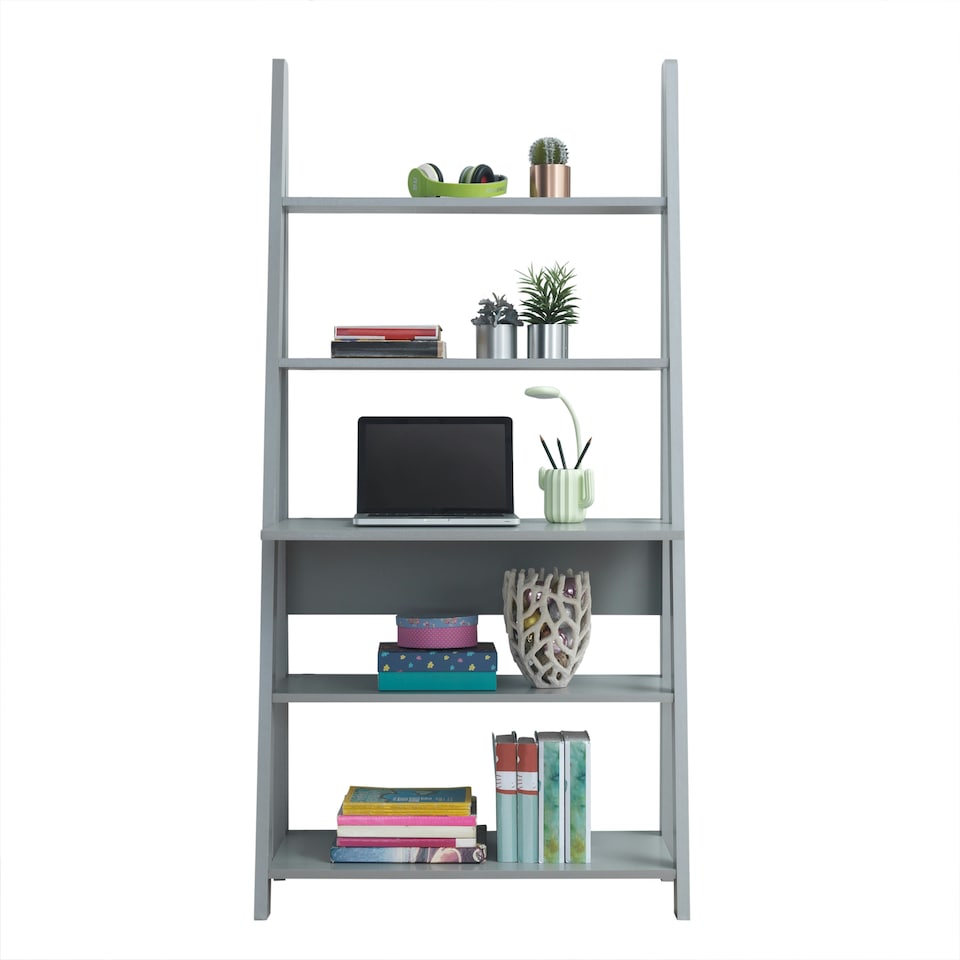 image 1 of Ladder Bookcase Desk