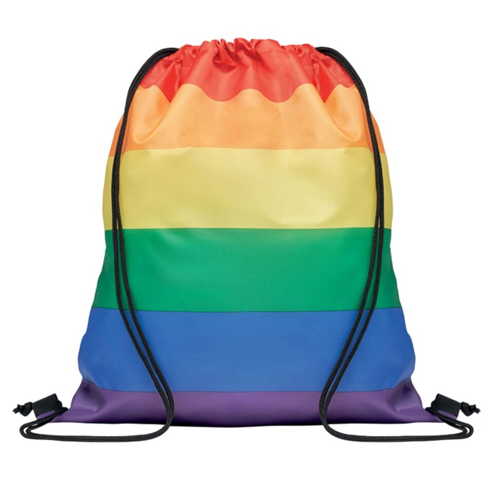 image 1 of MidOcean Bow RPET Drawstring Bag - Multicoloured - One Size Multi