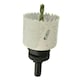 image 1 of 54mm HSS Hole Saw Holesaw Bi-Metal Blade Cutter Drill And Drill Adaptor Arbor