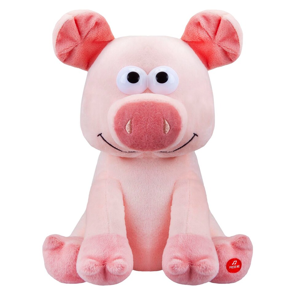 vfm-estore Fartypants Pig Soft Toy with Sound Chip, Multi-coloured - 25cm x 12cm