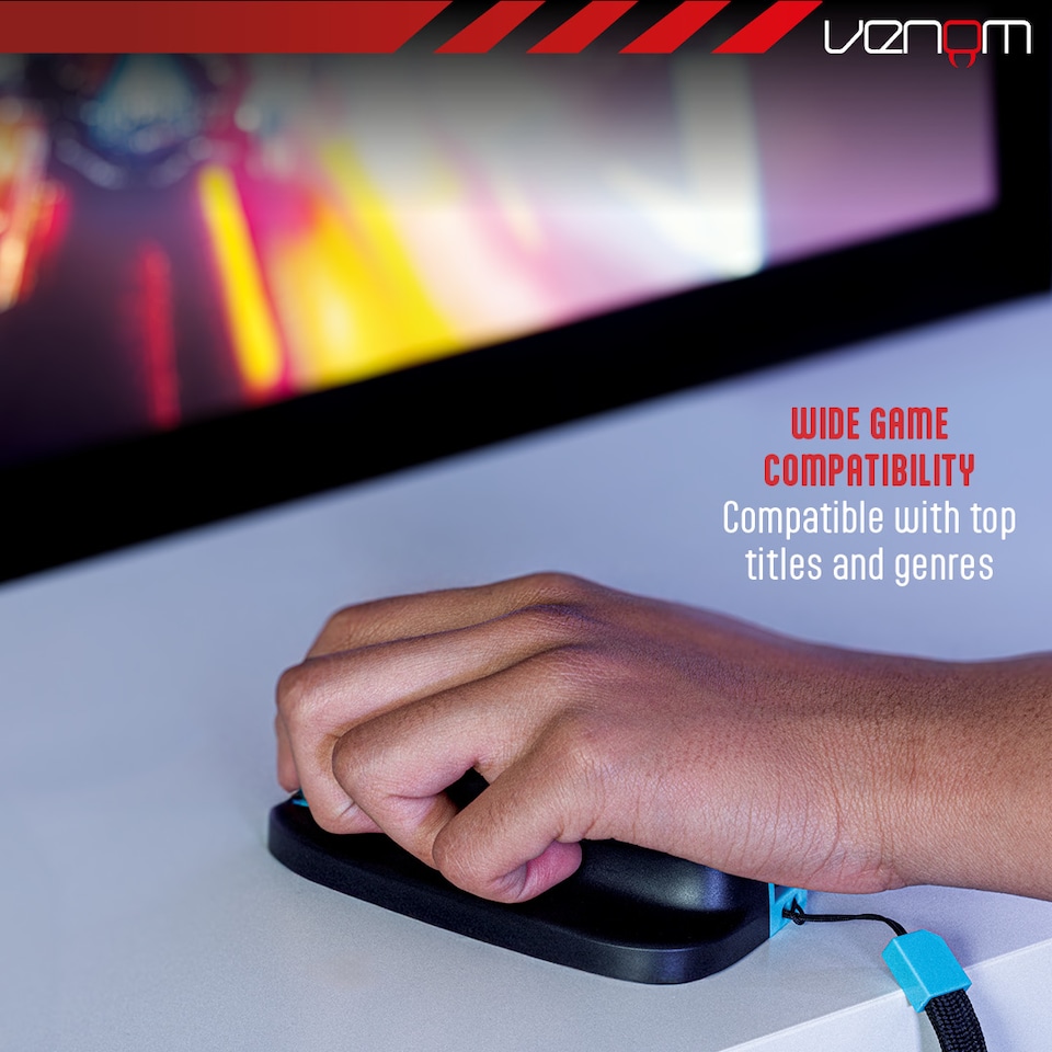 image 1 of Venom Nintendo Switch 2 Joy-Con Mouse Mode Converters