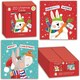 image 2 of Single Pack of 20 Mini Square Cute Design Christmas Cards