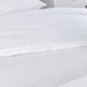 image 7 of Summer 4.5 Tog Microfibre Soft Like Down Duvet With Non Allergenic Hollowfibre Filling Single | White