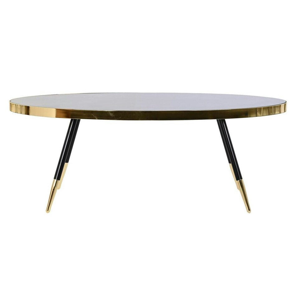 image 1 of Centre Table DKD Home Decor Black Golden Crystal Steel 110 x 50 x 41,5 cm N/A