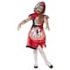 image 1 of Zombie Miss Hood Girls Fancy Dress Costume Kids Medium - Age 7-9