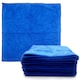 image 5 of Microfibre Cleaning Cloth 40x40cm Super Absorbent Lint Free Microfiber Cloths Cleaning for Home, Kitchen, Mirrors, Car - Pack of 10