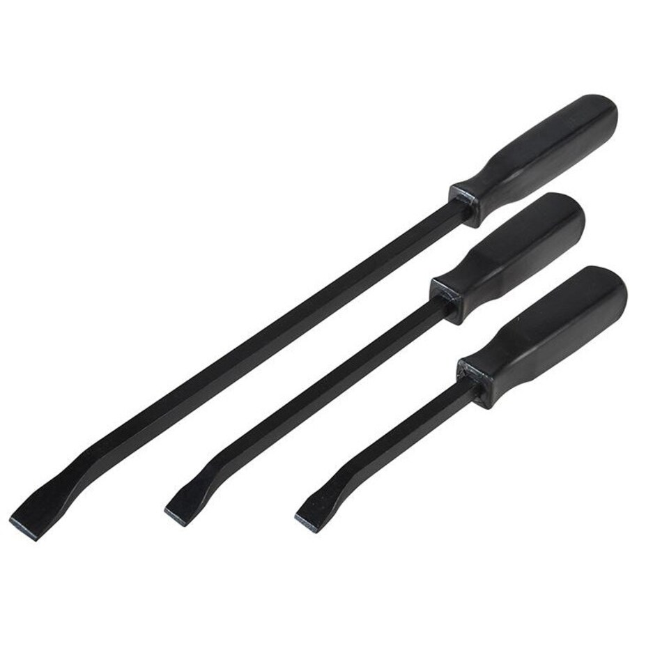 Faithfull Mechanic's Pry Bar Set, 3 Piece 210, 300 & 450mm - Multi Colour - One Size