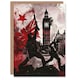 image 1 of Uk Anarchy Big Ben Tower London Him Her Birthday Card