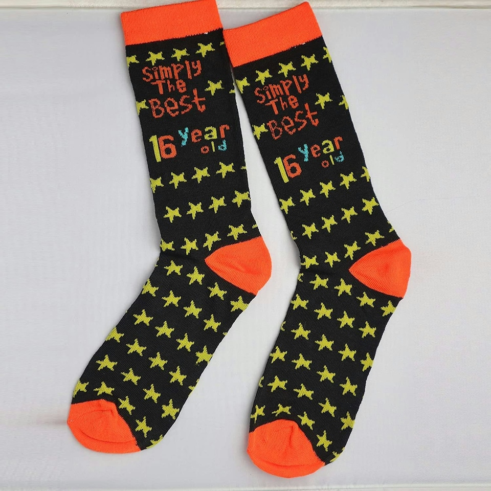 image 1 of Simply The Best Age 16 Socks | Multi
