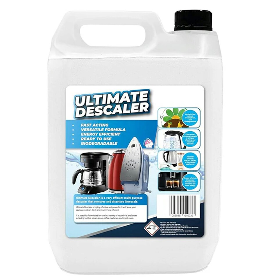 image 1 of 2 x 5L Fast Acting Multi Purpose Descaler For Electrical Appliances & Lime Scale Remover
