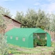 image 2 of Outsunny 6 x 3M Walk in Polytunnel Greenhouse Large Outdoor Grow House w Door