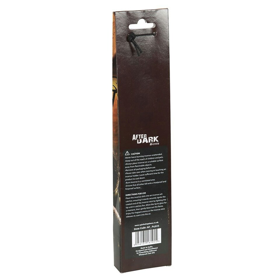 image 1 of Something Different Werewolf Poison Incense Sticks with Holder - Yellow/Silver - One Size