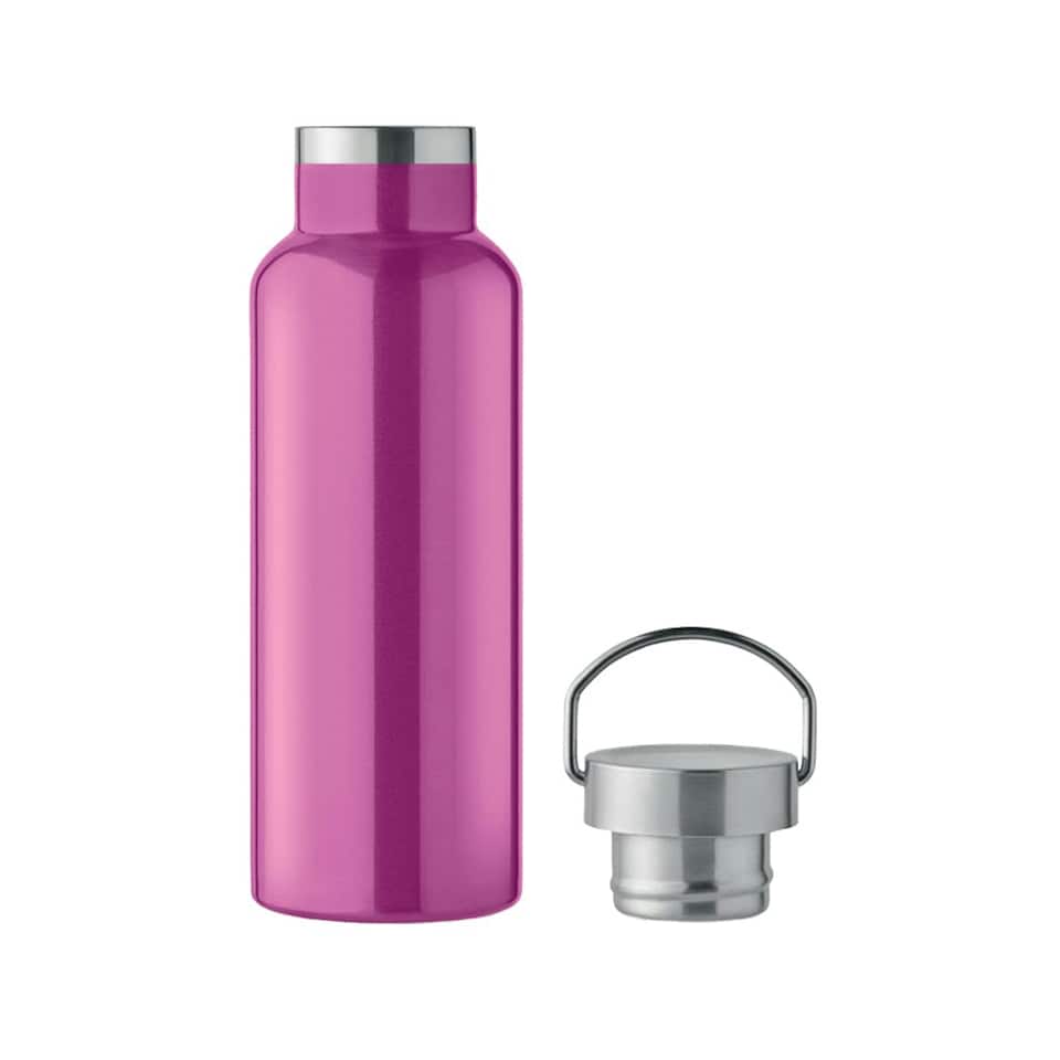 image 1 of MidOcean Florence Double-Walled 500ml Bottle - Fuchsia - One Size Pink | One Size