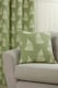 image 6 of Esher Eyelet Curtains - Green - 117cm x 137cm