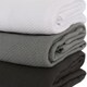 image 4 of Nicola Spring Deluxe 100% Cotton Tea Towels - 60cm x 40cm - Grey - Pack of 2