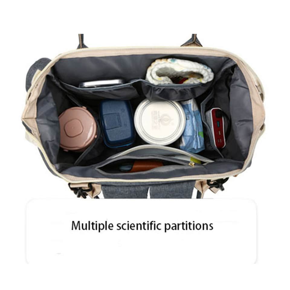 image 1 of Multifunctional Maternity and Baby Backpack for Outings | Green | Green