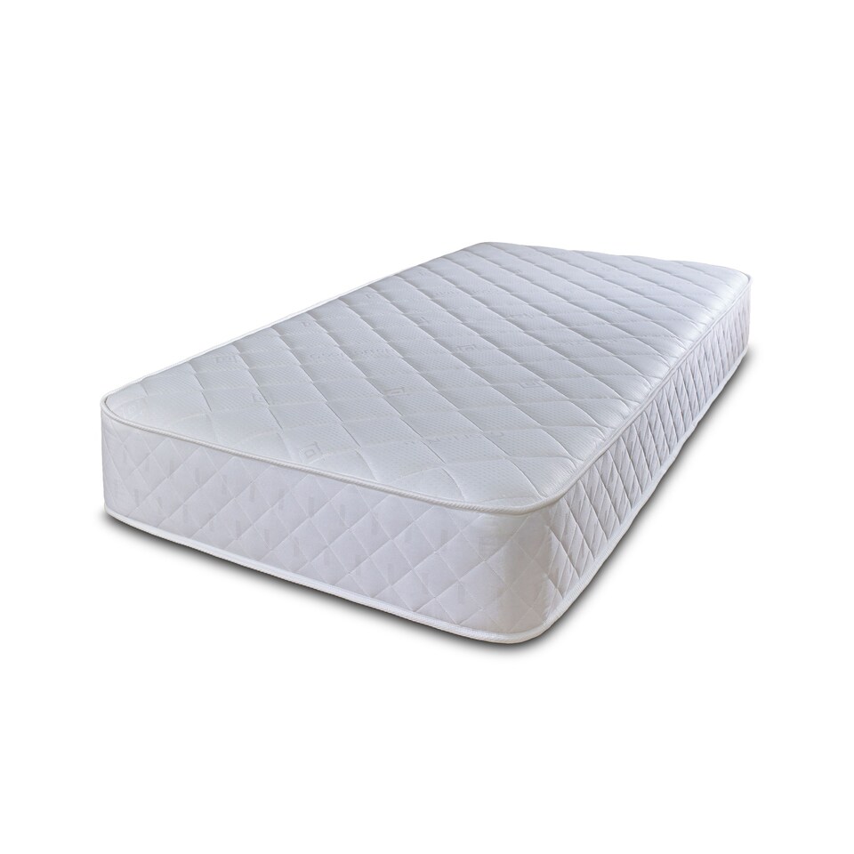 image 1 of Cooltouch Plus Diamond Essentials Foam Free Pinna-Coil Mattress | White | Short Single
