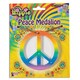 image 2 of Bristol Novelty Unisex Adults Rainbow Peace Medallion - Rainbow - One Size One Size
