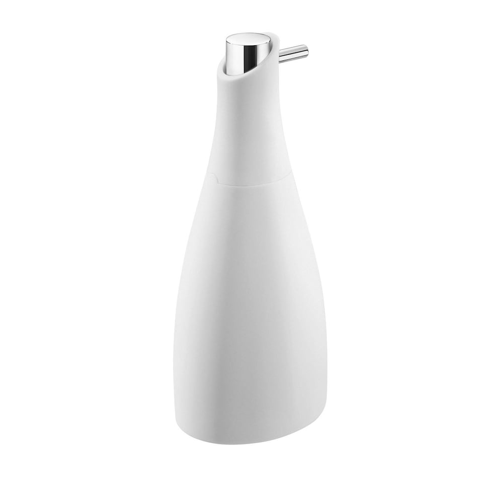 image 1 of Cosmic Soap Dispenser Liquid with Durable for Bathroom, Matt Finish White-300ml