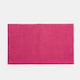 image 4 of OHS Soft Microfibre Non-Slip Absorbent Noodle Chenille Bath Runner Mat Pink | Bright Pink | 45 x 75cm