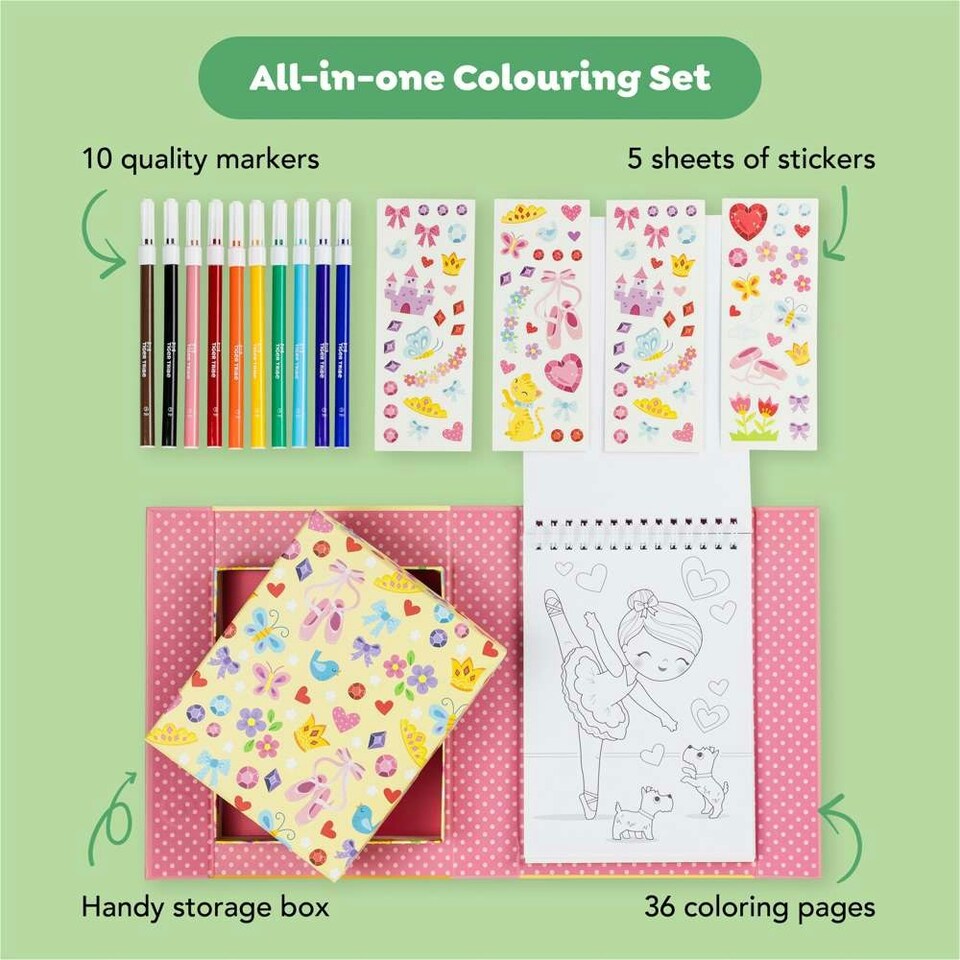 image 1 of Colouring Set - Ballet
