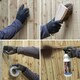 image 4 of Roxil Wood Stain Preserver 1L Spray (Burnt Umber) for Decking, Fence, Shed, Furniture