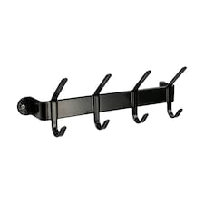 Stubbs Shelfie Plain Coat Hook - Black - One Size