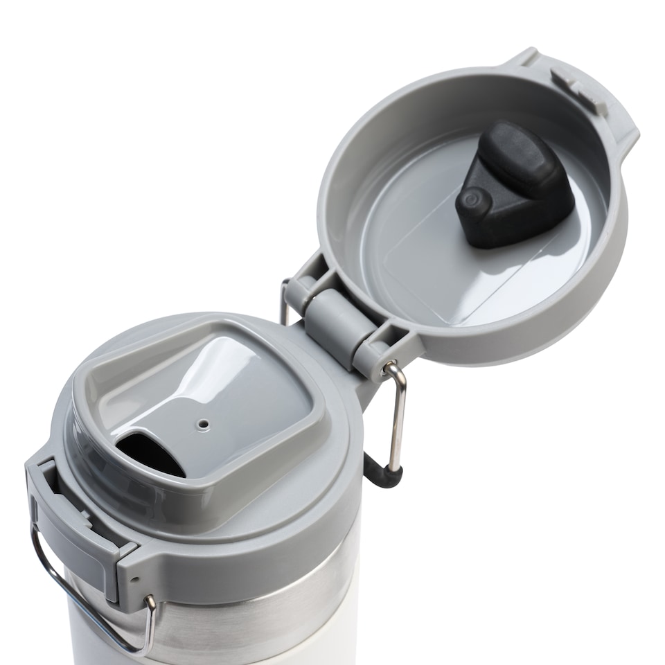 image 1 of Quick-Flip Water Bottle 0.7L | White | White | 700ml