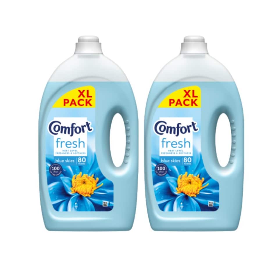 image 1 of Comfort Fabric Conditioner Blue Skies 2.4L 80 Washes | Blue | 2 - Blue | 160 Washes | 2