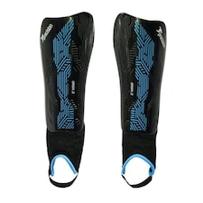 Precision Unisex Adult Origin.0 Shin Guards - Black/Cyan - S